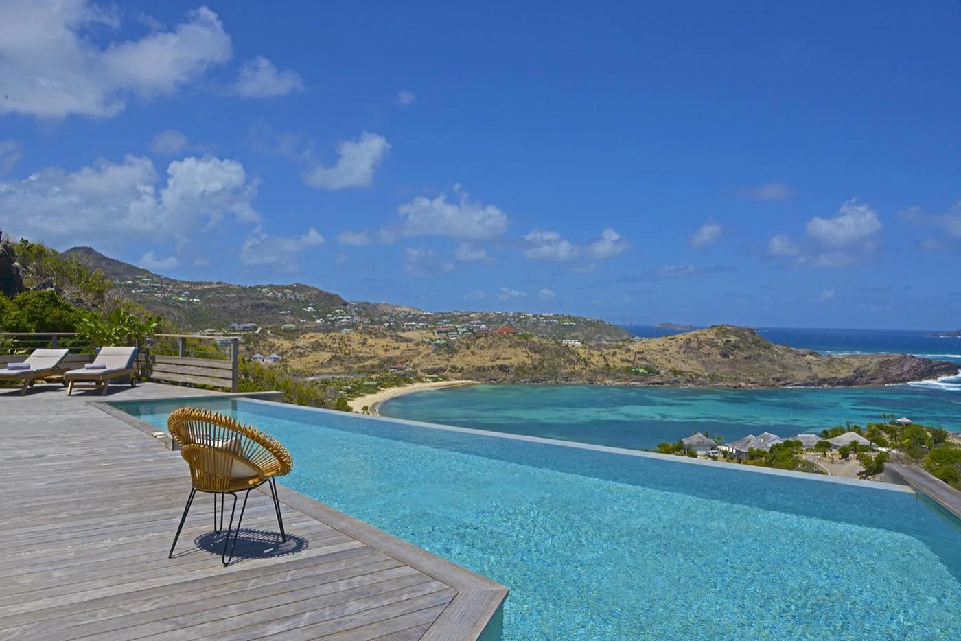 Vue piscine